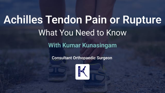 Achilles Tendon Pain or Rupture