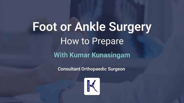 Preparing for Your Foot or Ankle Surgery