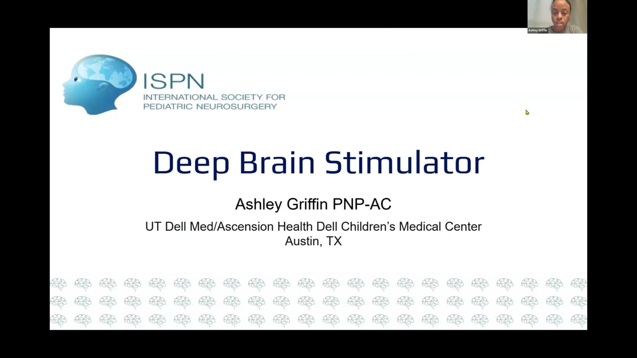 ISPN Nursing Webinar: Spasticity Management – Deep Brain Stimulator