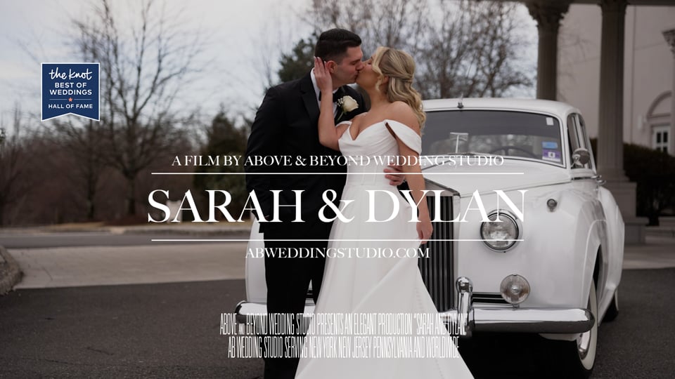 A Timeless January Wedding at The Palace in Somerset, NJ | Elegant Church Ceremony, First Look & Classic Car