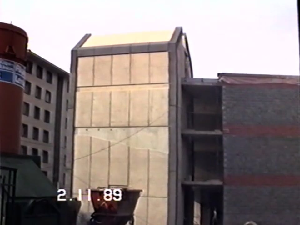 Foyer Handicap Neuchâtel - Construction - 2 novembre 1989