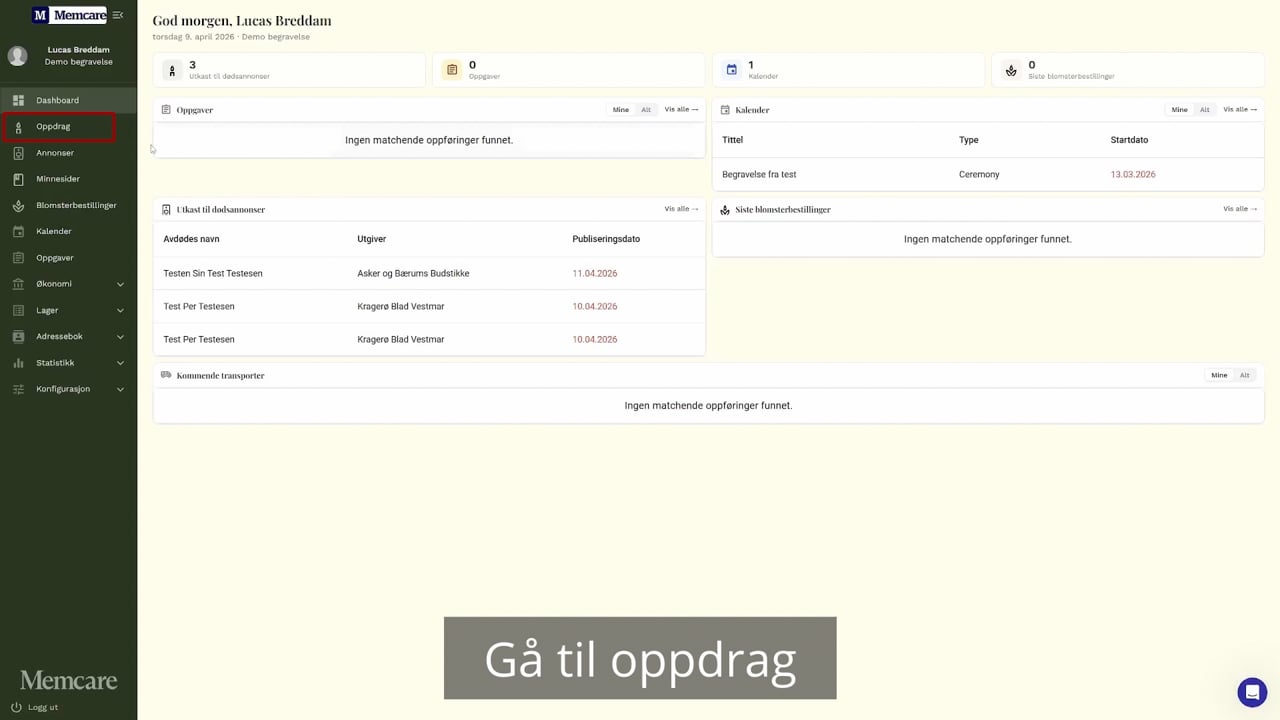 Lag arrangement