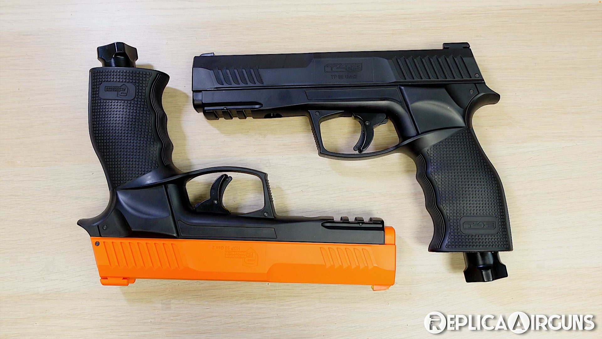 Umarex T4E TP50 Gen 2 CO2 Paintball Pistol Table Top Review