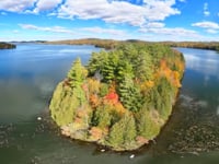 Lake Echo Island – Private island in Quebec, Canada – video thumbnail