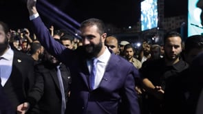 الرئيس السوري أحمد الشرع يوجّه كلمة إلى الشعب السوري خلال فعالية حملة الوفاء لإدلب