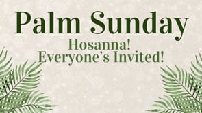 FUMC - Traditional | 03-29-26 | Hosanna! Everyone's Invited! | Reggie Clemons