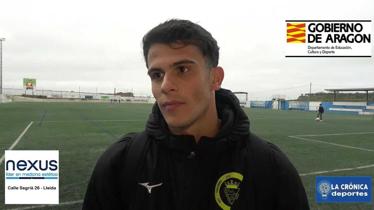 IVÁN GALLÁN (Jugador  Zuera) CDJ Tamarite 1-1 CD Zuera / Jor. 30 / Tercera Rfef