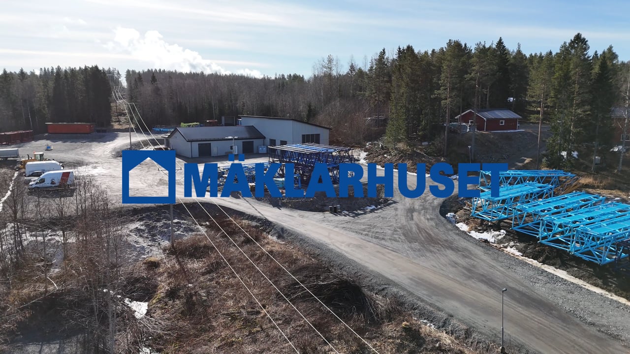 Övrig på Industrivägen 18A Husum Örnsköldsviks kommun - video