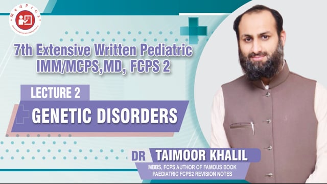 Genetic Disorders || Transission pattern + Downs || Part-2 || Lecture-2 || Dr Taimoor Khalil