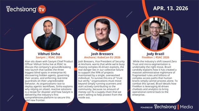 Techstrong TV Monday, April 13, 2026