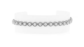 .75 ct. t.w. Diamond Round Cluster Bracelet in Sterling Silver