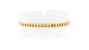 Italian 4mm 14kt Yellow Gold Curb-Link Bracelet