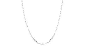 Italian 2.4mm Sterling Silver Lumachina-Chain Necklace