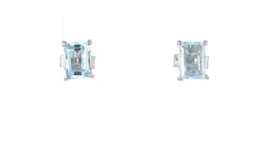 1.50 ct. t.w. Aquamarine Stud Earrings in Sterling Silver