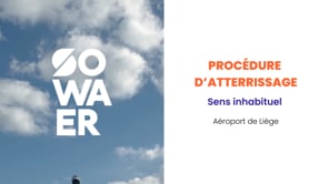 Atterrissage - Sens moins fréquent