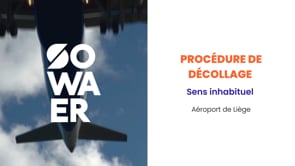 Décollage - Sens moins fréquent