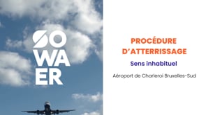 Atterrissage - Sens moins fréquent