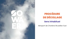 Décollage - Sens moins fréquent