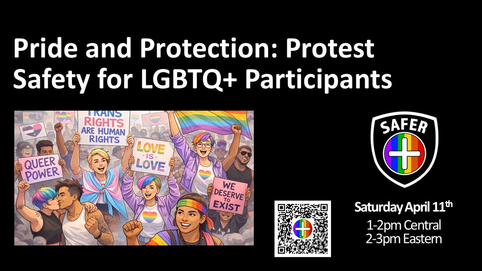 Protest Safety for LGBTQ+ Participants