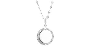 Sterling Silver Personalized Disc Charm