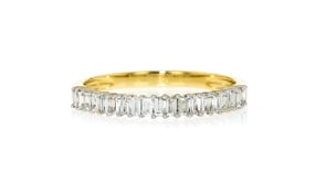 .33 ct. t.w. Baguette Diamond Ring in 14kt Yellow Gold