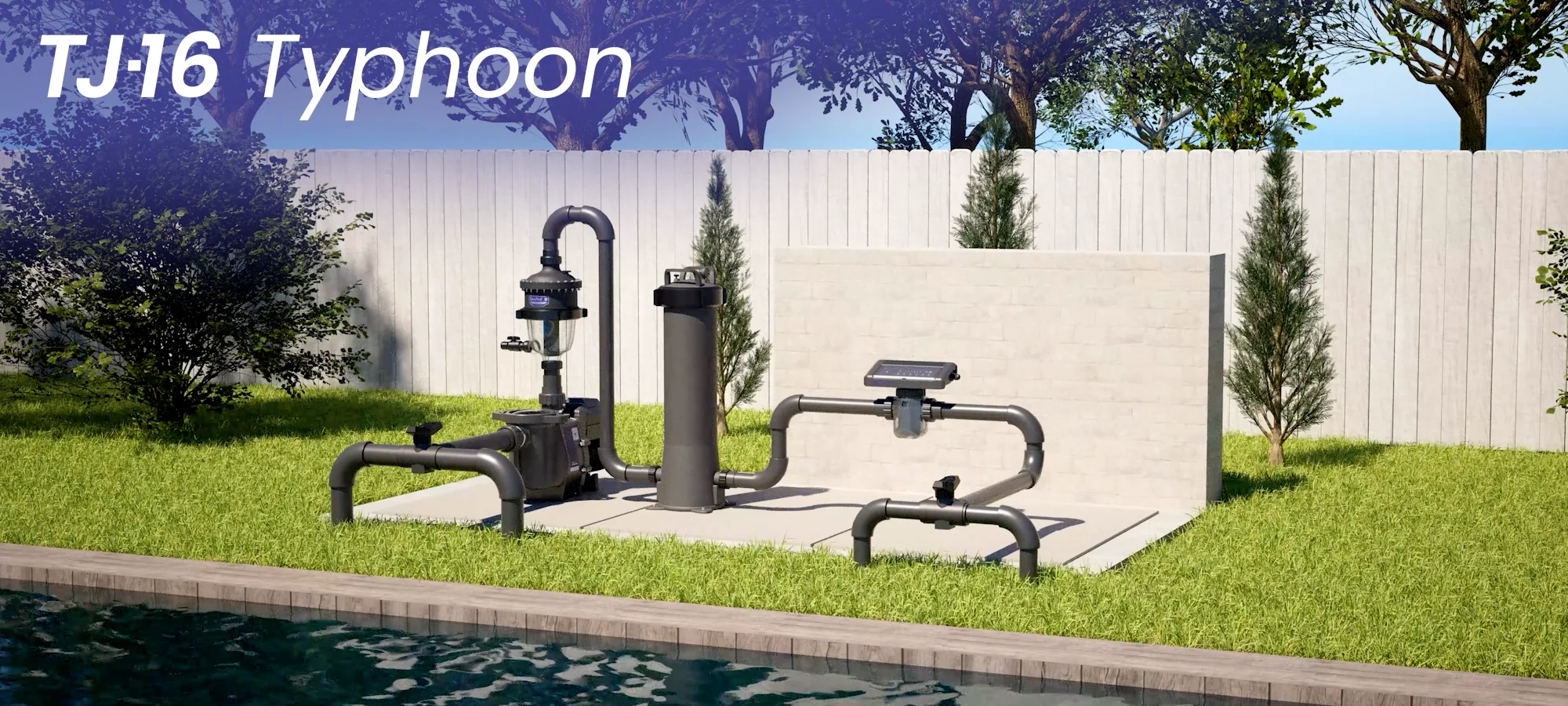 CircuPool® TJ-16 Typhoon Cyclonic Pre-Filter for Swimming Pools