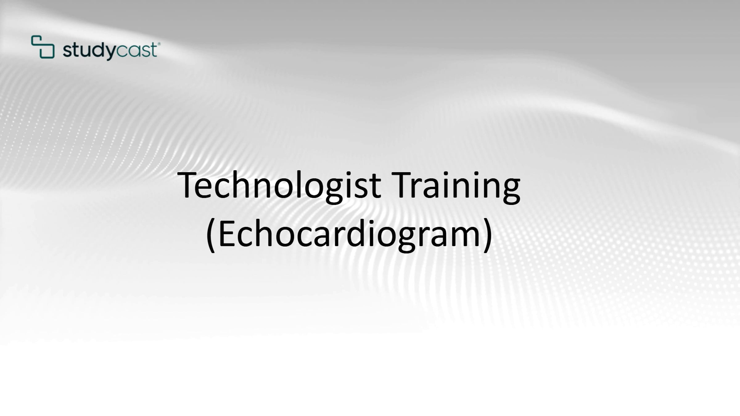 Technologist training (echo) | Videos & Movies on Vimeo
