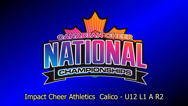 Impact Cheer Athletics Calico - U12 L1 A R2 | Videos & Movies on Vimeo