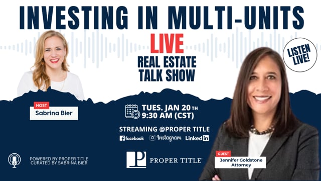 Investing in Multi-Unit Properties