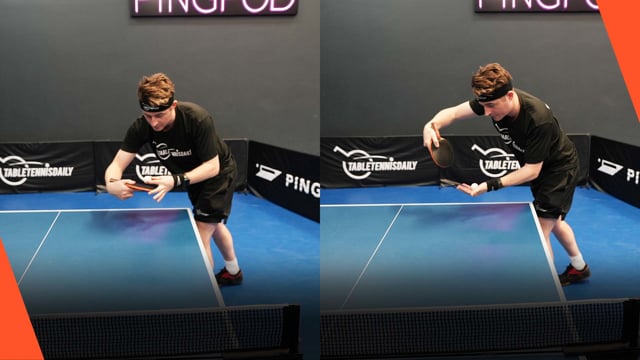 Get more backspin on your reverse serve