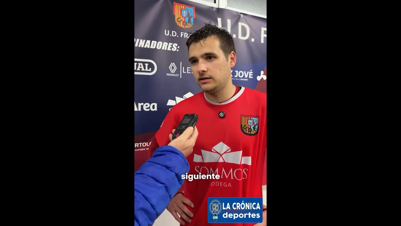 RAMÓN SANJUÁN (Jugador Fraga) UD Fraga 2-1 AD Magallón / Jor. 27 / Preferente / Gr 1 / Fuente: Facebook Fraga