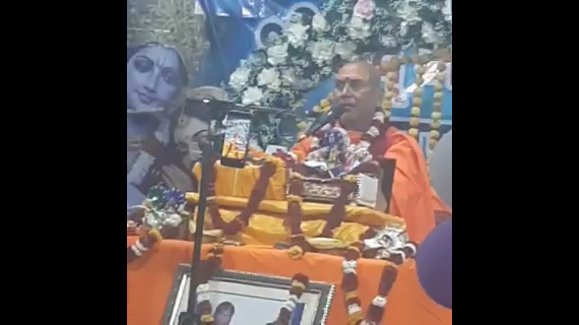➡️....Shrimad Bhagwat Mahapuran Katha ka Aaj chhatha Din Hai katha Vyas paramhans Swami rajendranand Saraswati Ji Maharaj karykram sthal Lakshman Ishwar Mandir Lakshman puri colony Barabanki