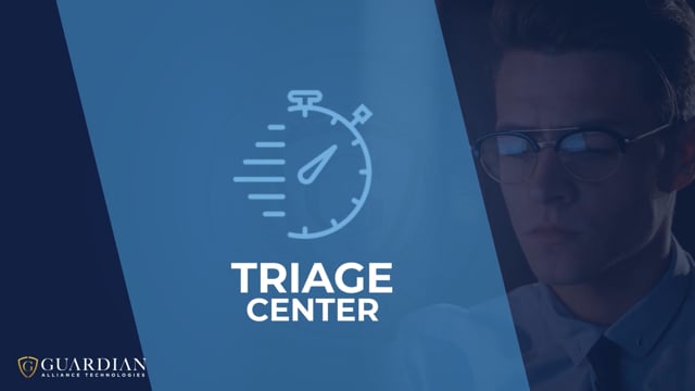 Triage Center overview