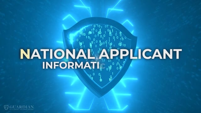 Applicant Info Center overview
