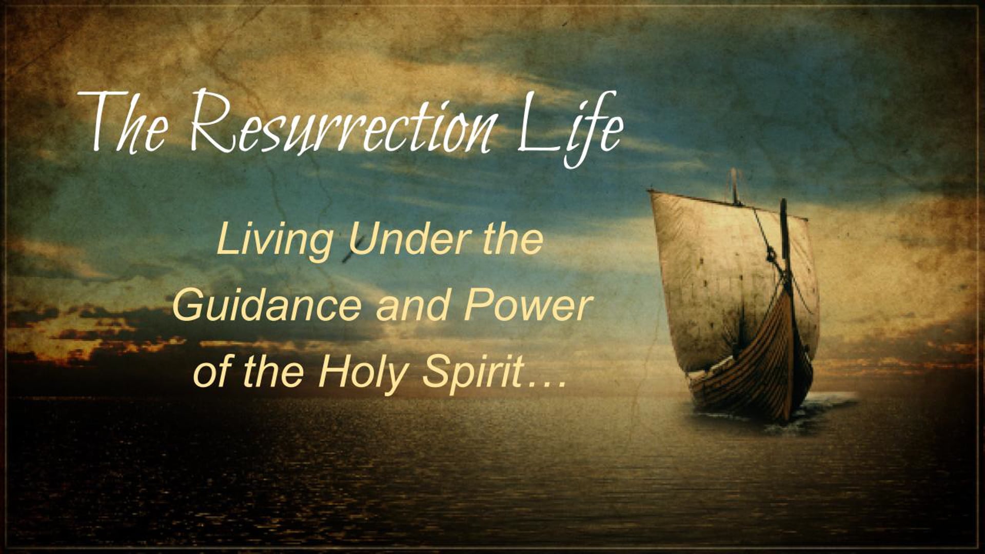 April 12, 2026: The Resurrection Life