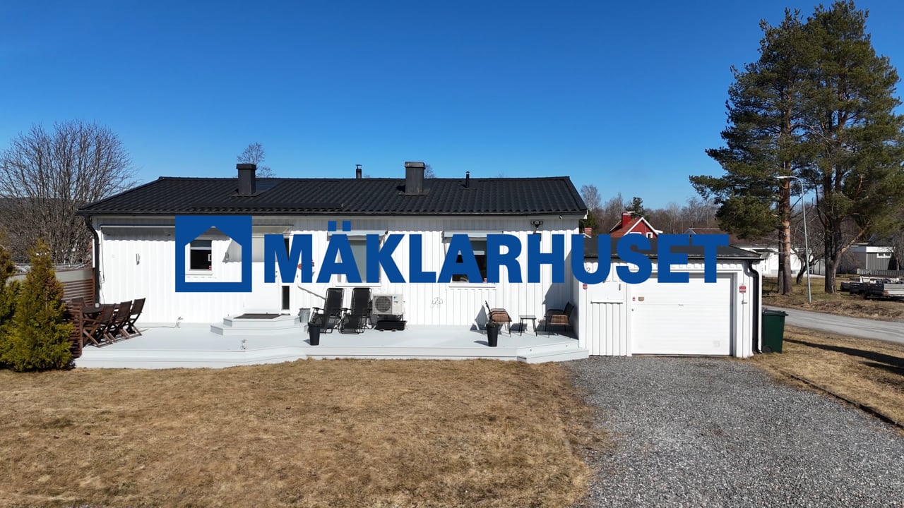 5 rum Villa på Klövervägen 12 Sund Örnsköldsviks kommun - video