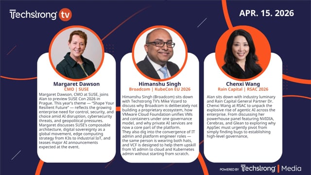 Techstrong TV Wednesday, April 15, 2026