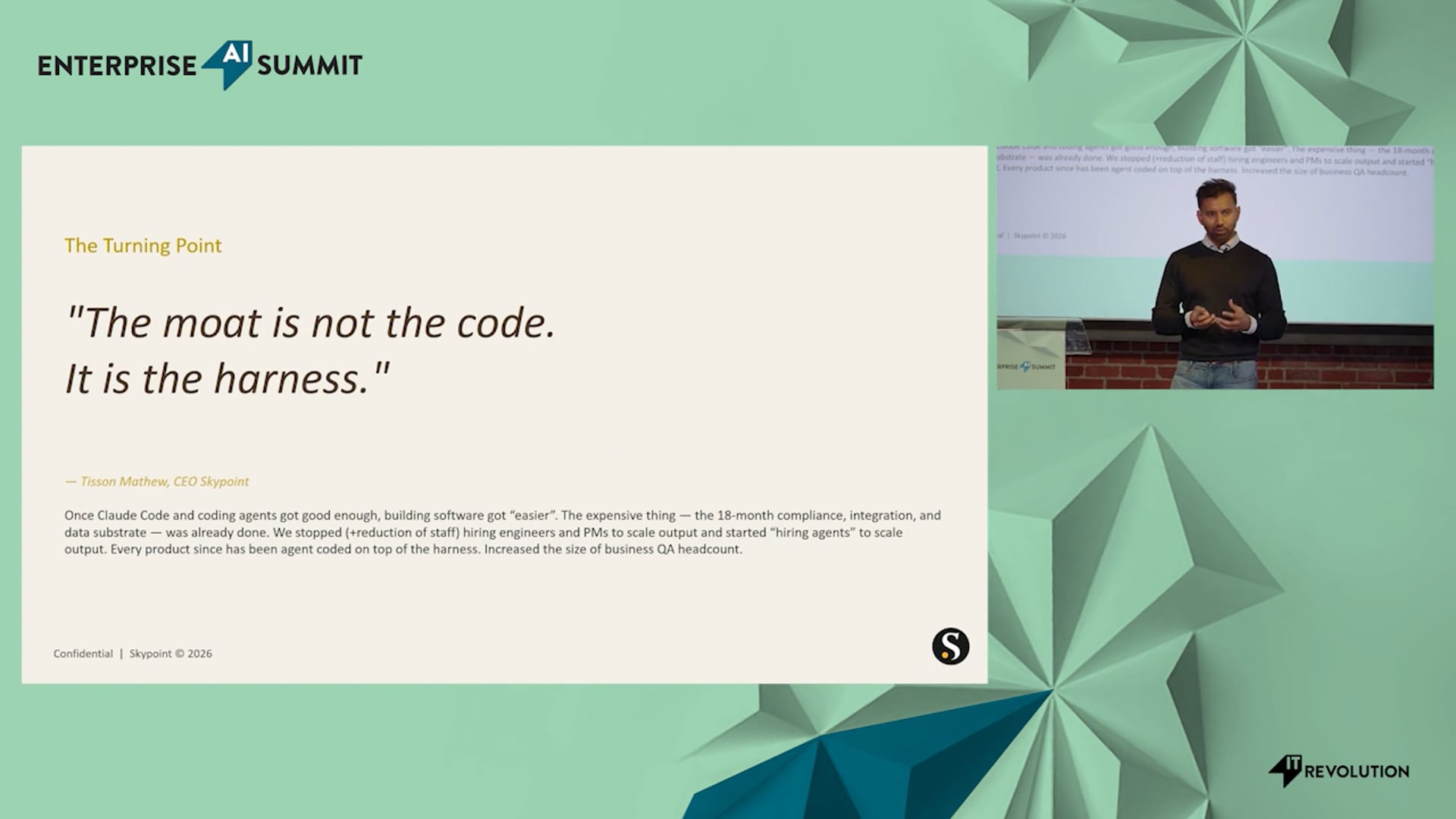 From Analytics to Agentic Apps