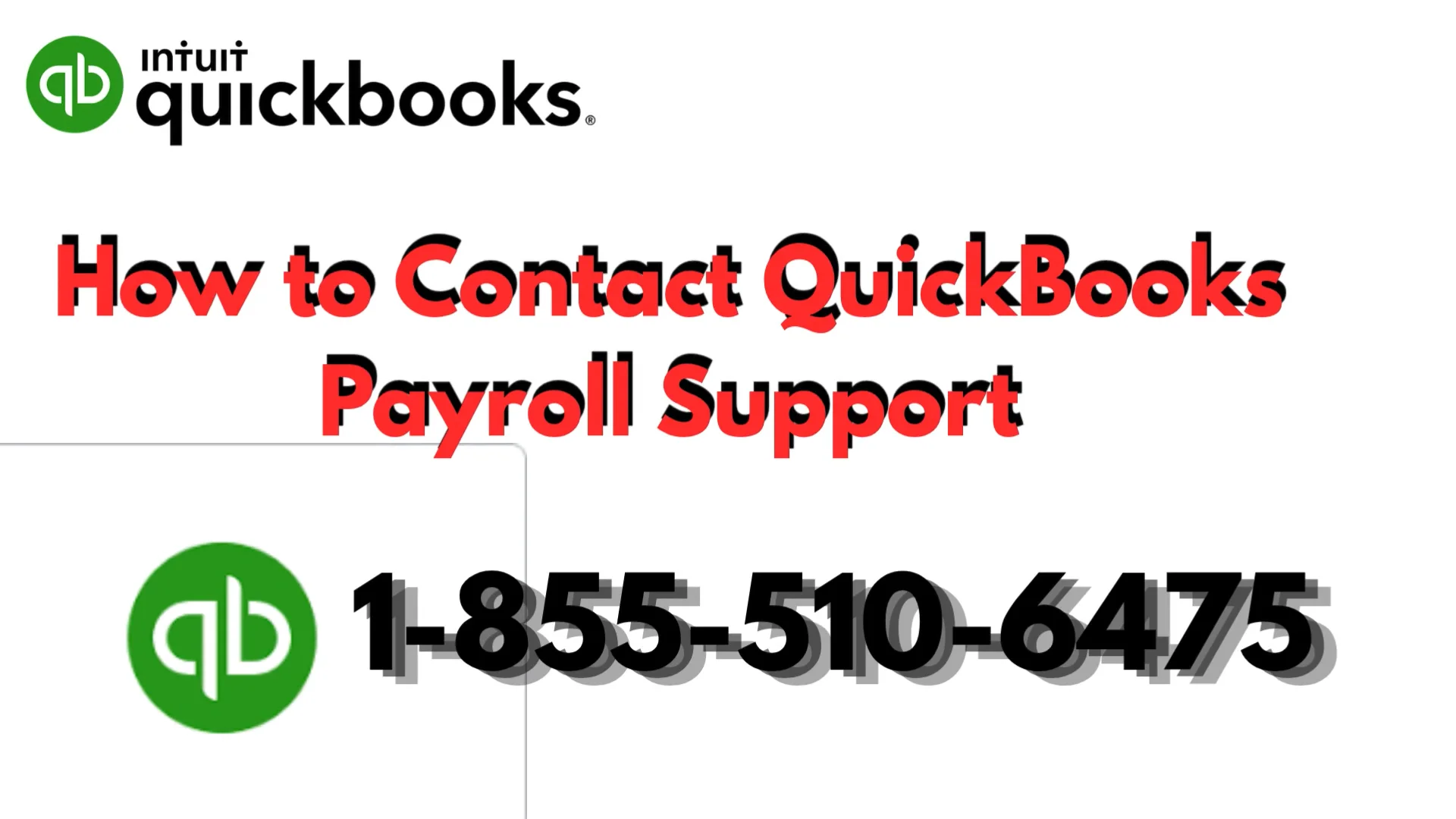 How Do I Contact QuickBooks | Payroll | Support