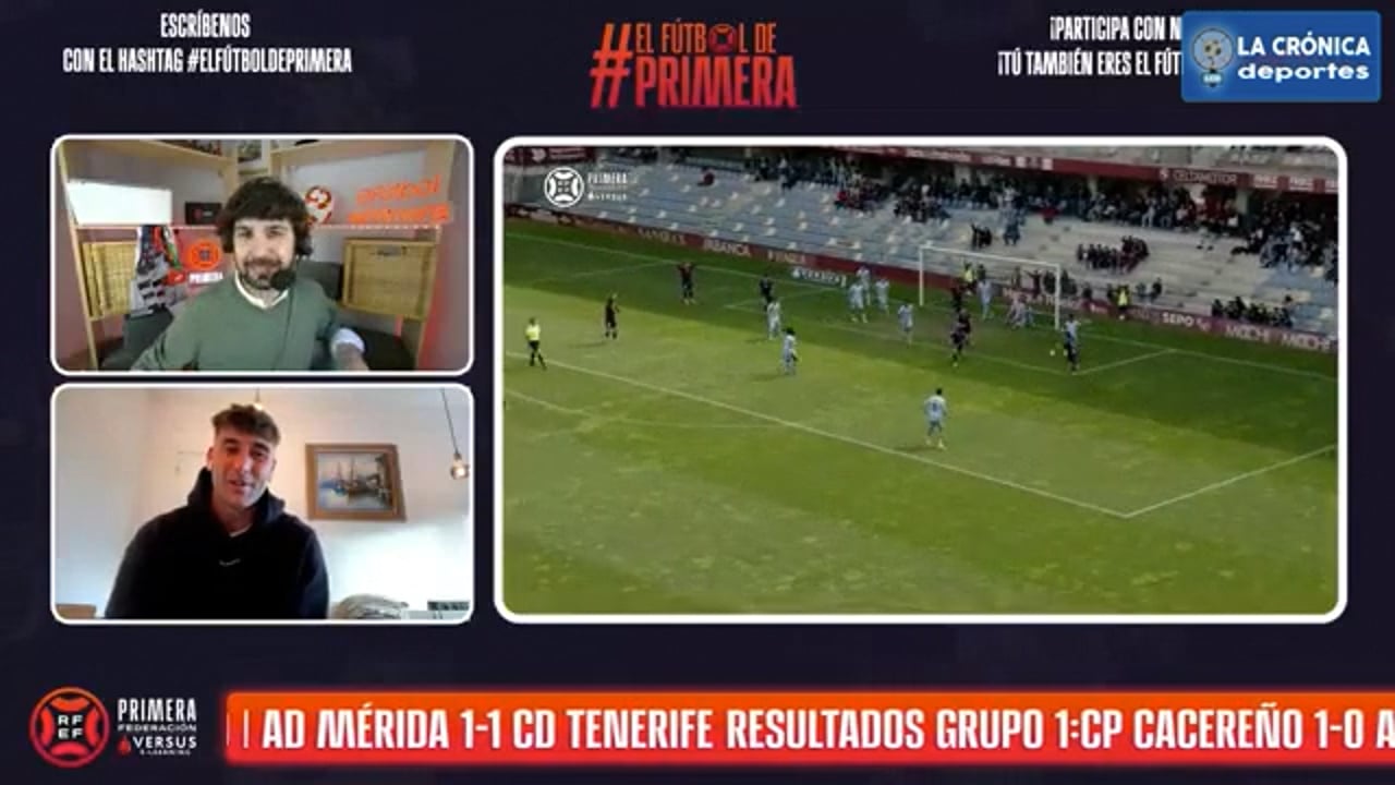 (Programa JORNADA 32 en Primera Rfef) EL FÚTBOL DE PRIMERA / Fuente: Web de la Rfef