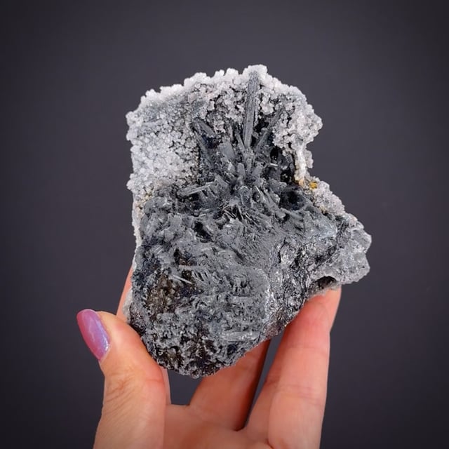 Fizélyite with Sphalerite and Dolomite