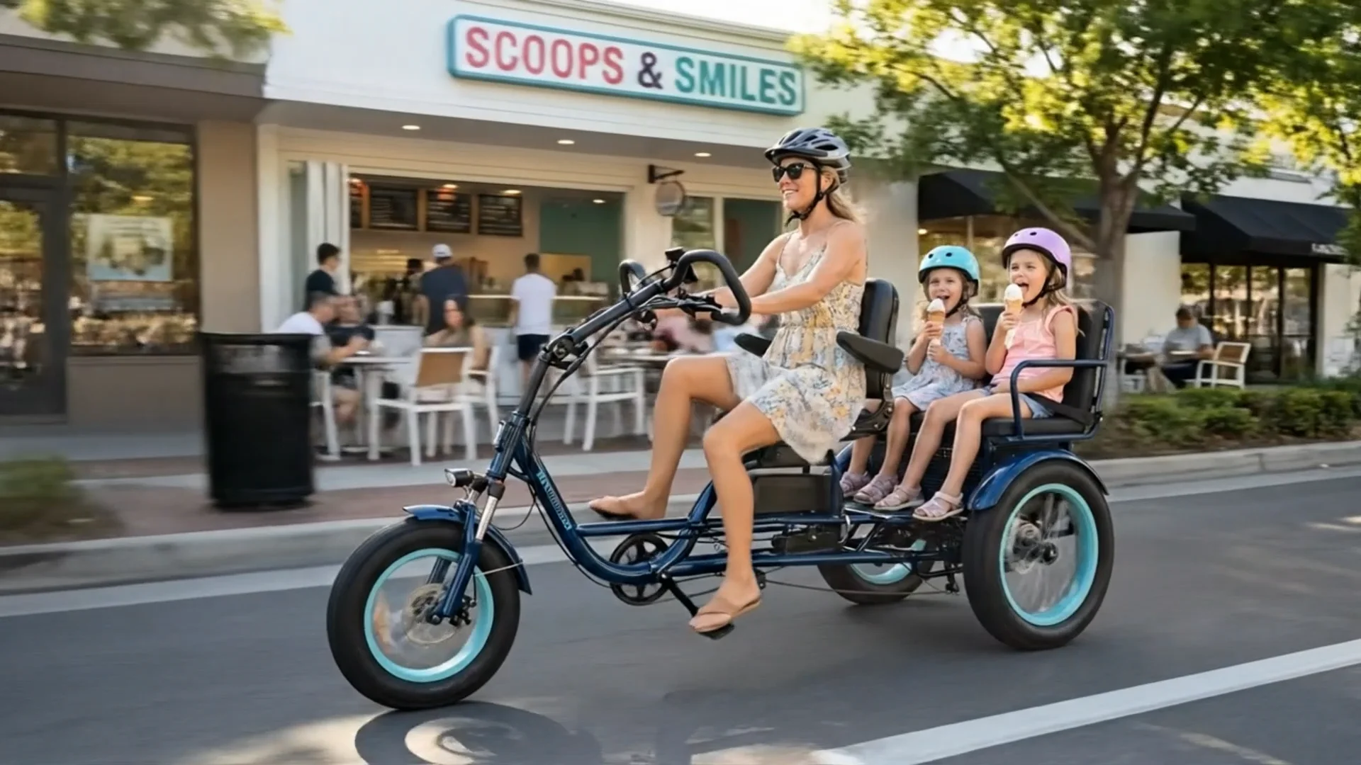 sixthreezero EVRYjourney Recumbent EBike Rickshaw 750w