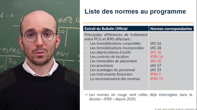 DSCG UE4 - Introduction aux normes IFRS