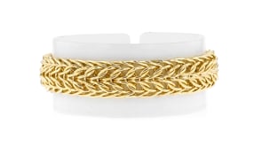 14kt Yellow Gold-Plated Multi-Link Bracelet