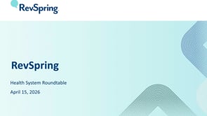 Health System Roundtable | April 2026