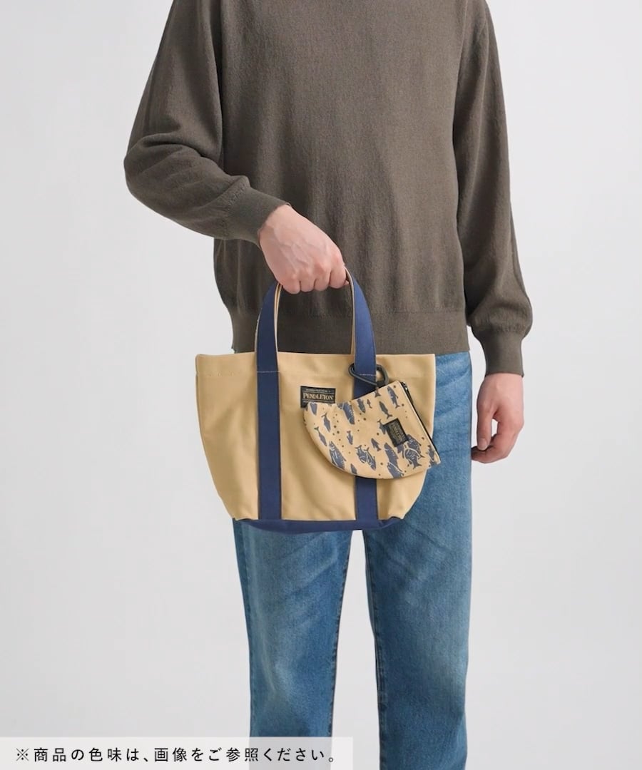 PENDLETON(ペンドルトン)】別注 柄ポーチトートバッグ | [公式