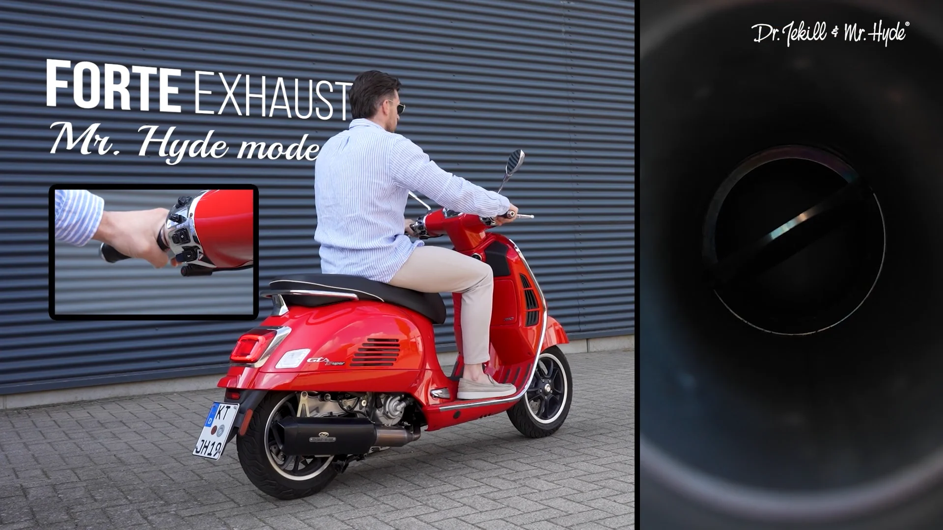 New! Dr. Jekill & Mr. Hyde for Vespa GTS and GTV