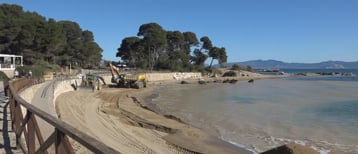 400mil euros per regenerar les platges afectades pels temporals