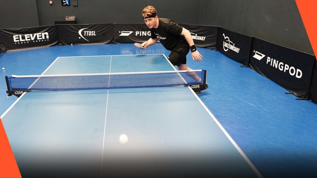 How to perform a half-long serve