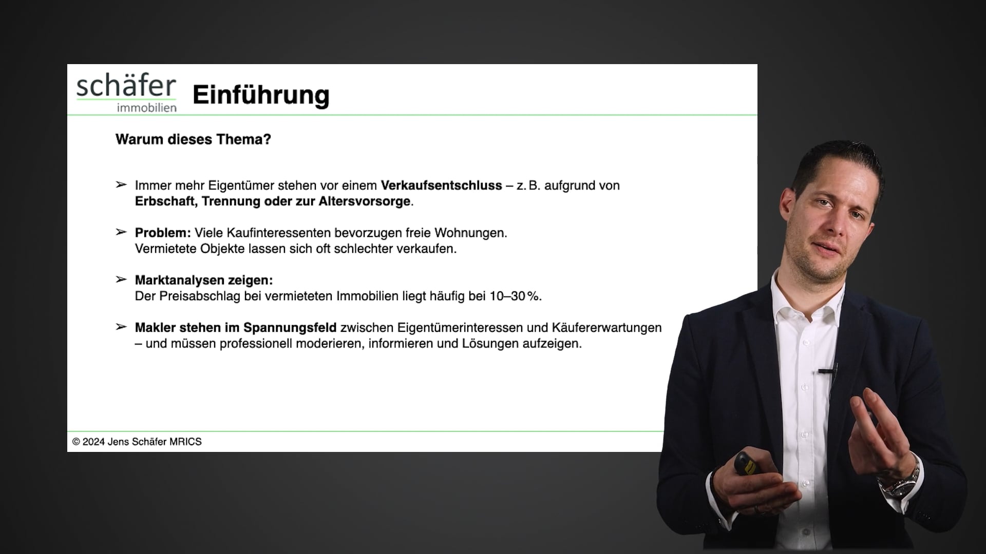 Verkauf von vermieteten Wohnungen